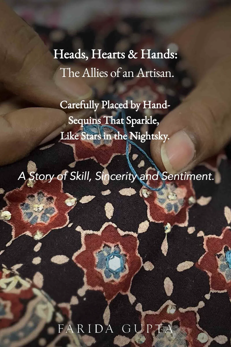 Sehra Fatima Ajrak Kurta - Image 10