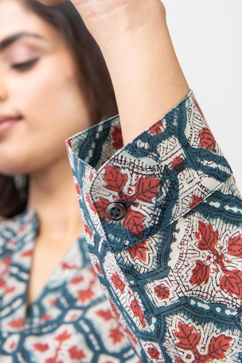 Sehra Feriha Bagru Loungewear Set - Image 4