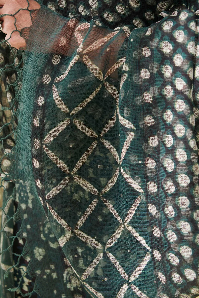 Sehra Fiza Bagru Kota Dupatta - Image 4