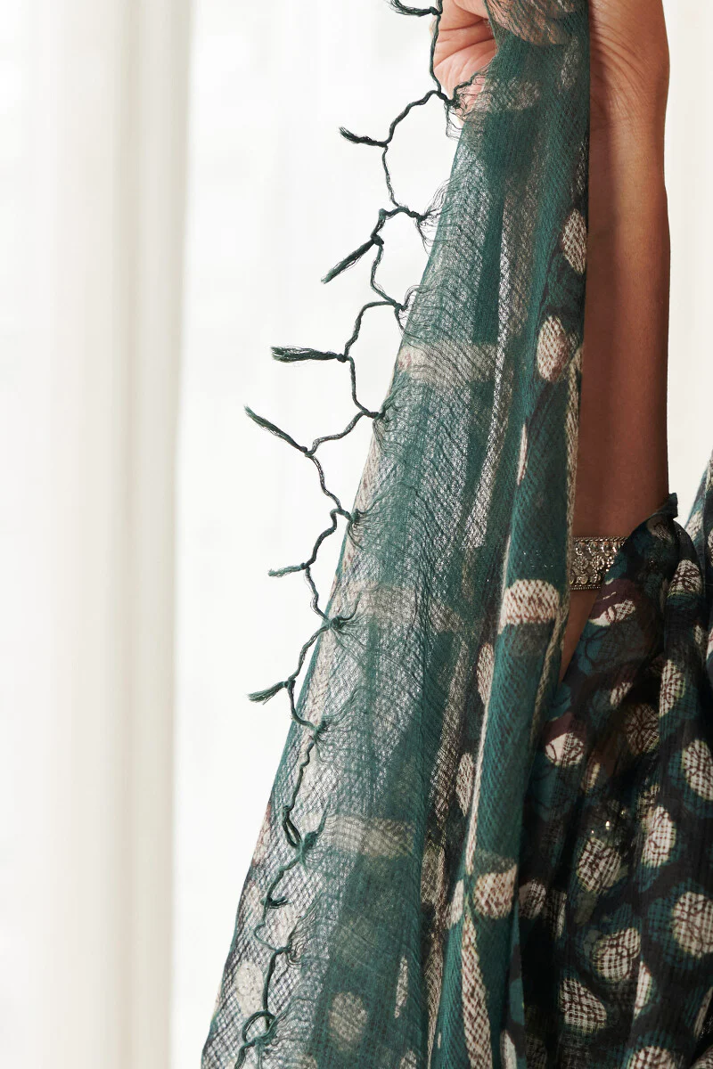 Sehra Fiza Bagru Kota Dupatta - Image 6