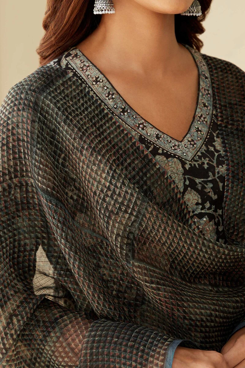 Sehra Fizah Akola Kota Dupatta - Image 2