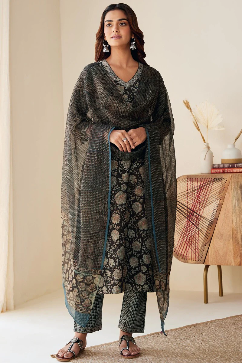 Sehra Fizah Akola Kota Dupatta - Image 3