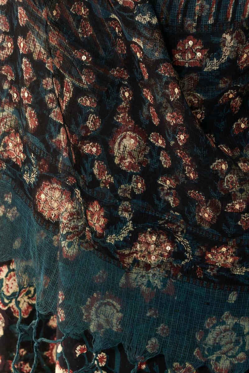 Sehra Fizah Bagru Kota Dupatta - Image 4