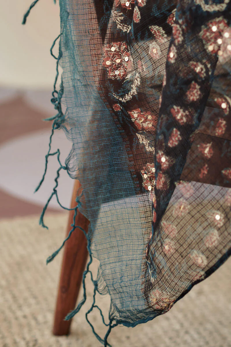 Sehra Fizah Bagru Kota Dupatta - Image 5