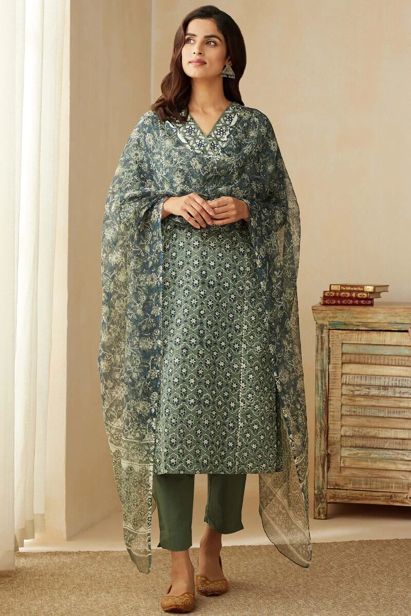 Sehra Fizah Bagru Kurta - Image 4