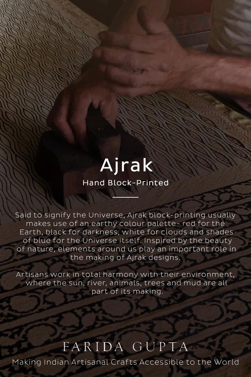 Sehra Gauhar Ajrak Dupatta - Image 5
