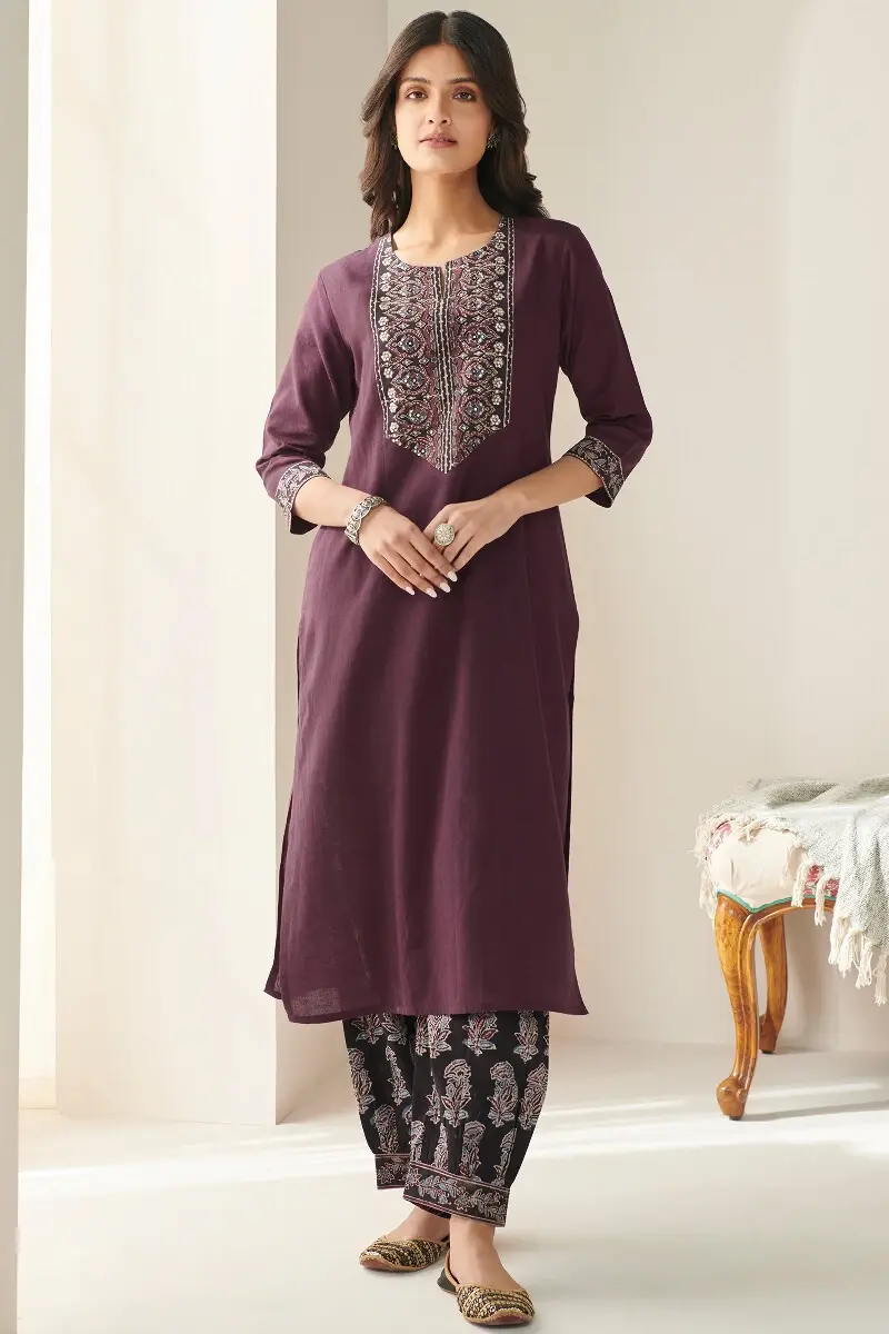 Sehra Gauhar Ajrak Izhaar Pants - Image 3