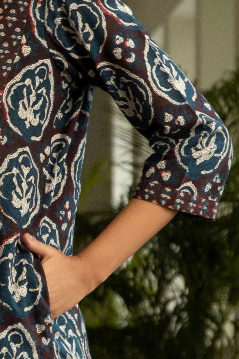 Sehra Gazal Bagru Kaftan - Image 4