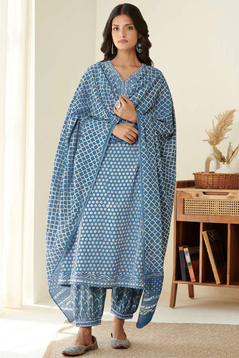 Sehra Heer Indigo Izhaar Pants - Image 3