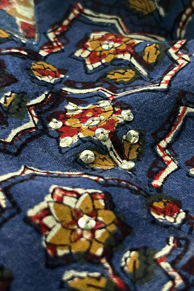 Sehra Kaira Bagru Kurta - Image 3