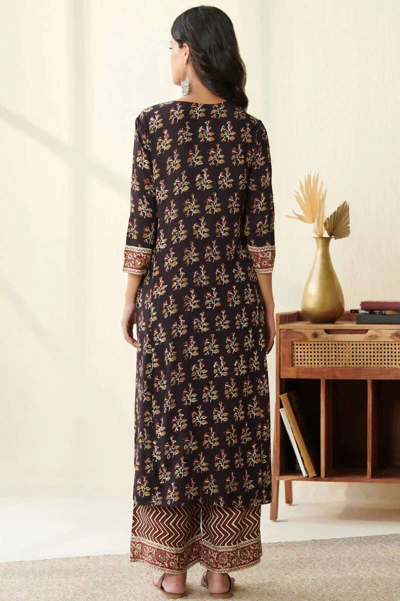 Sehra Kashaf Bagru Kurta - Image 7