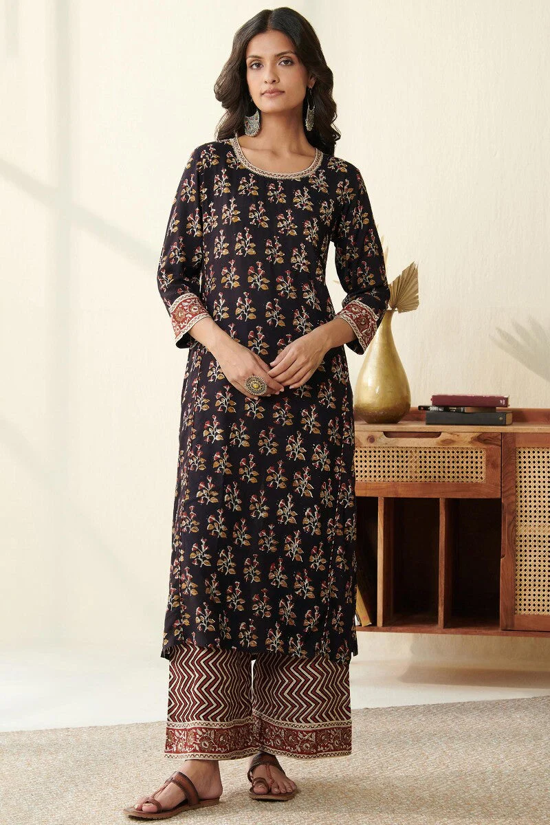 Sehra Kashaf Bagru Kurta - Image 2