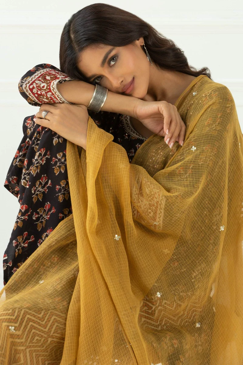 Sehra Kashaf Kota Dupatta - Image 7