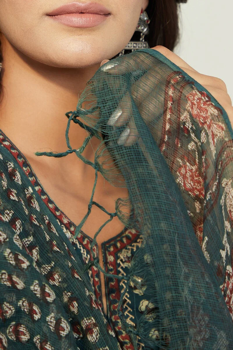 Sehra Kiara Bagru Kota Dupatta - Image 5