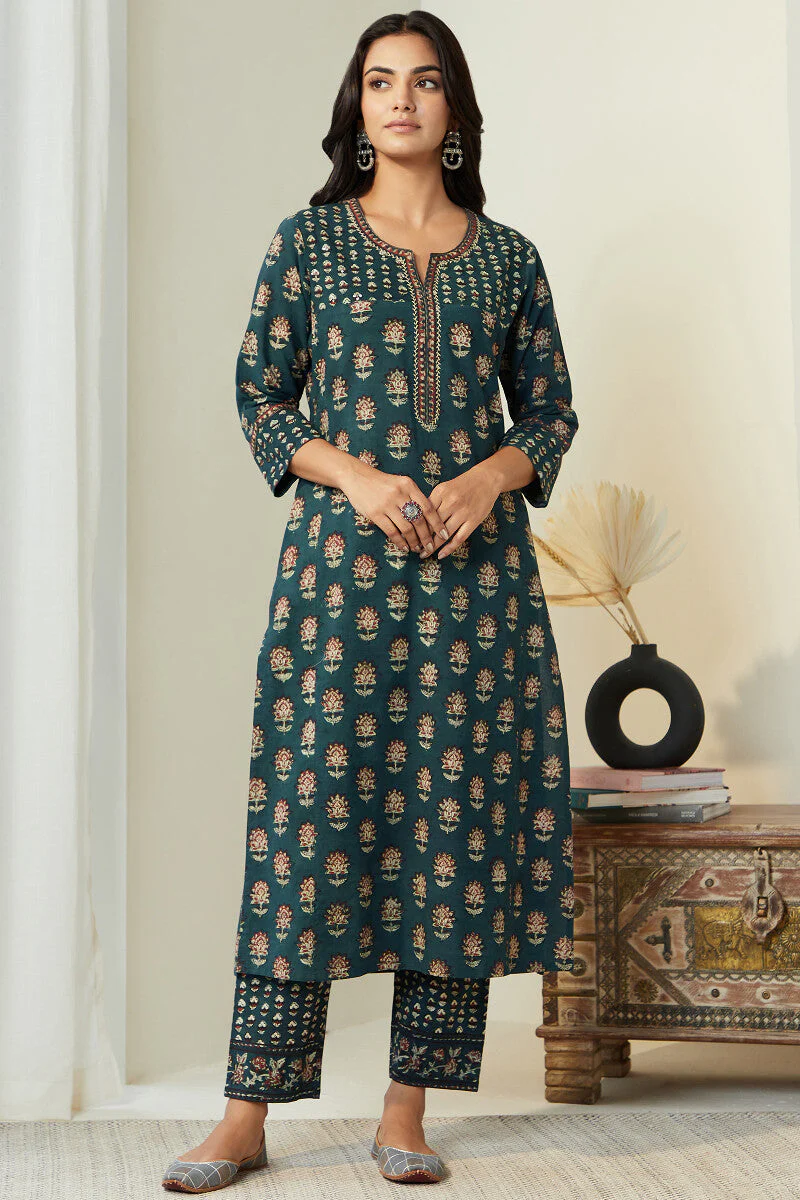 Sehra Kiara Bagru Kurta - Image 2
