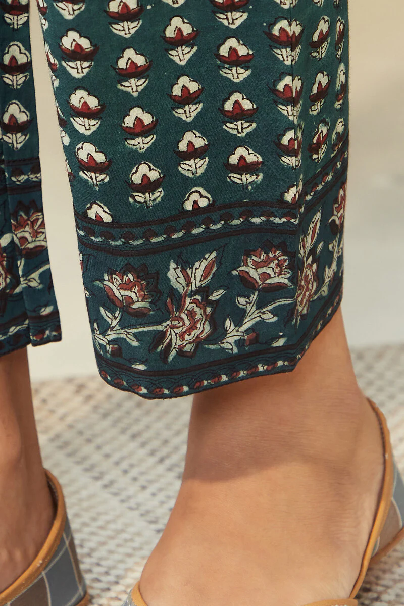Sehra Kiara Bagru Narrow Pants - Image 4