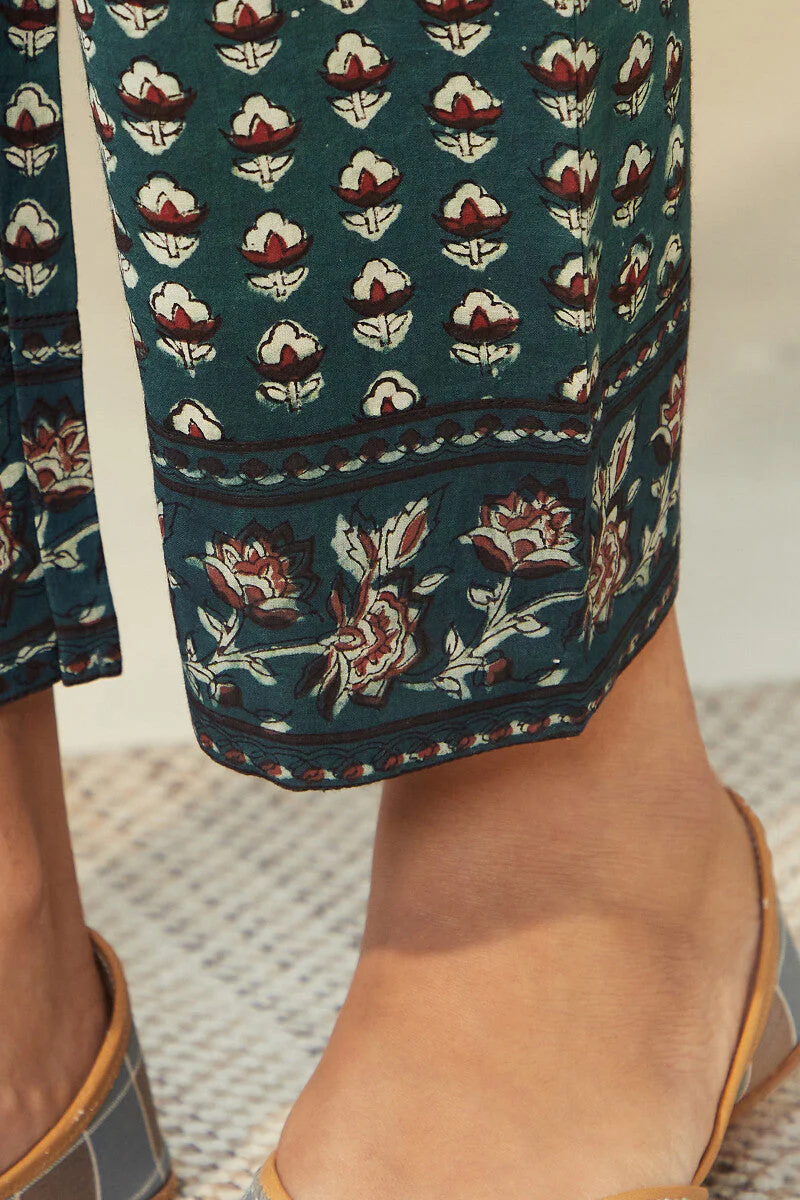 Sehra Kiara Bagru Narrow Pants - Image 4