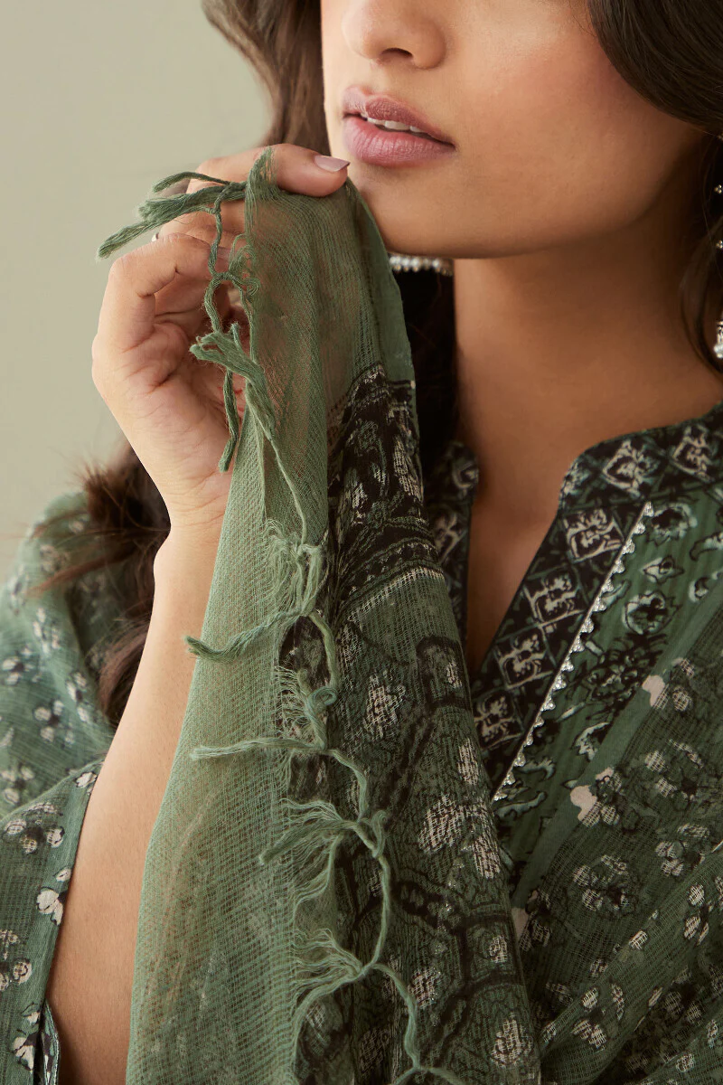 Sehra Kiran Bagru Dupatta - Image 5
