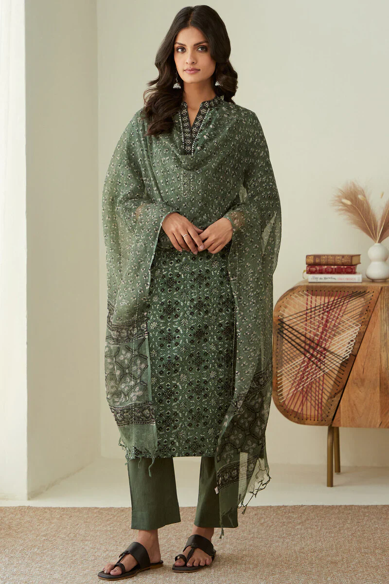Sehra Kiran Bagru Dupatta - Image 3