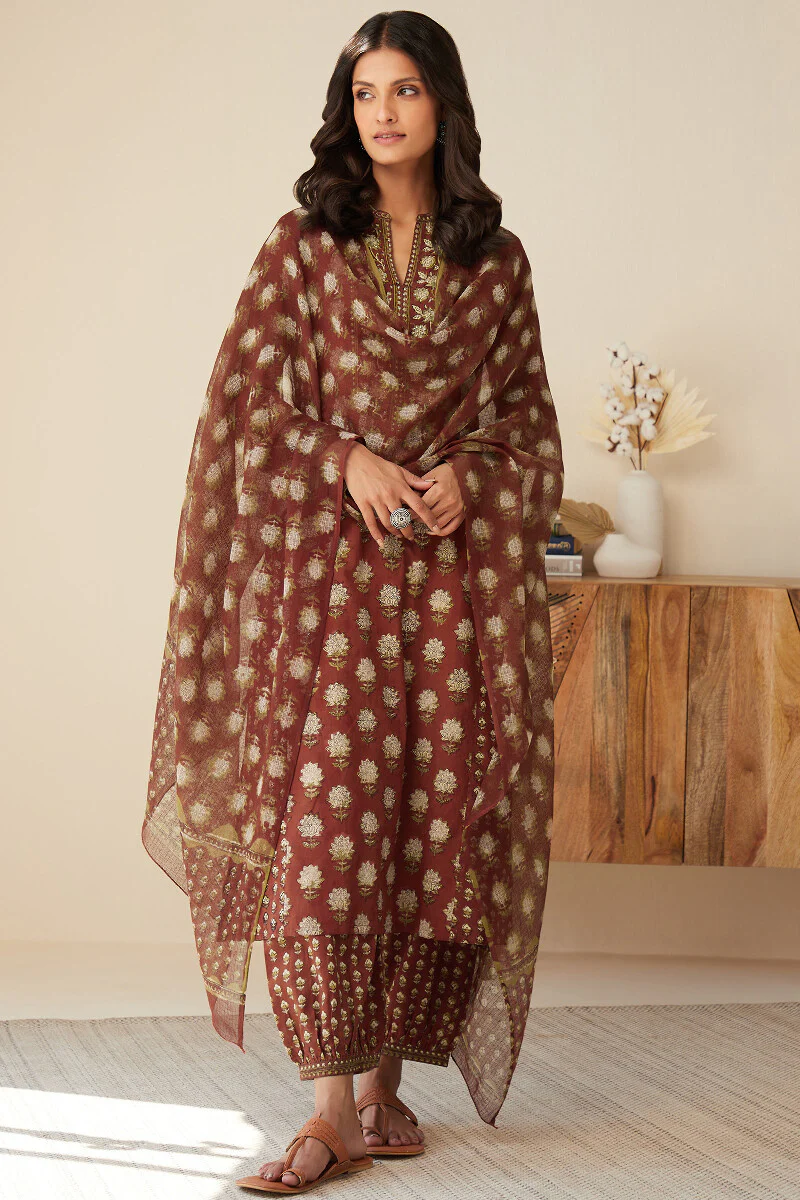 Sehra Layla Bagru Izhaar Pants - Image 3
