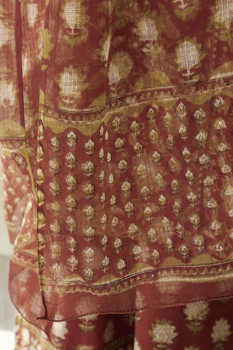 Sehra Layla Bagru Kota Dupatta - Image 5