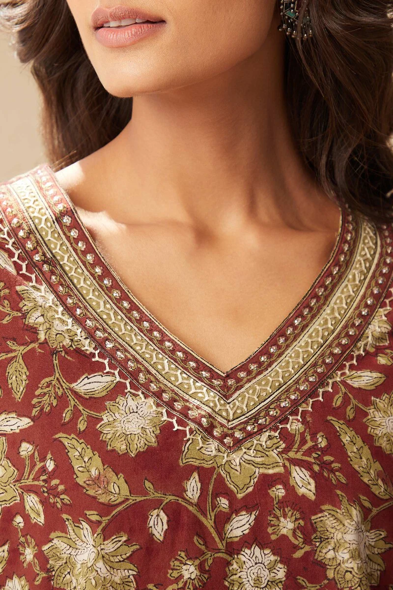 Sehra Layla Bagru Kurta - Image 5