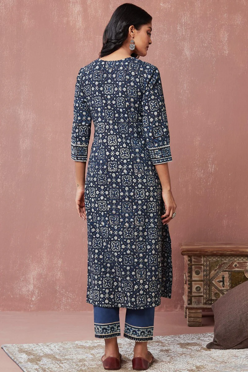 Sehra Layla Bagru Kurta - Image 8