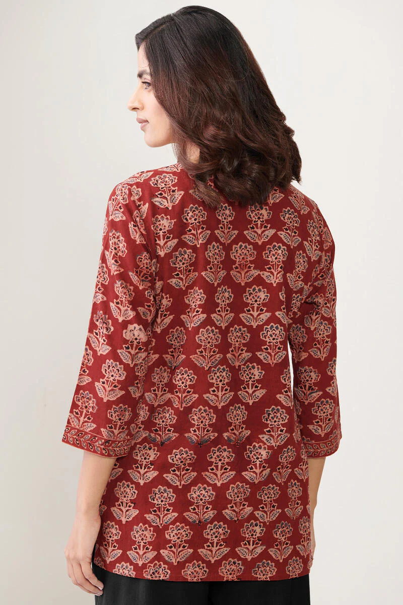 Sehra Madina Ajrak Top - Image 6