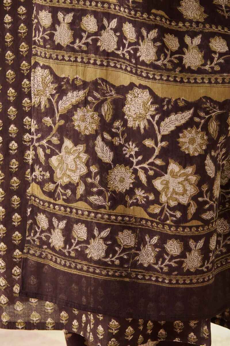 Sehra Mahi Bagru Kota Dupatta - Image 4