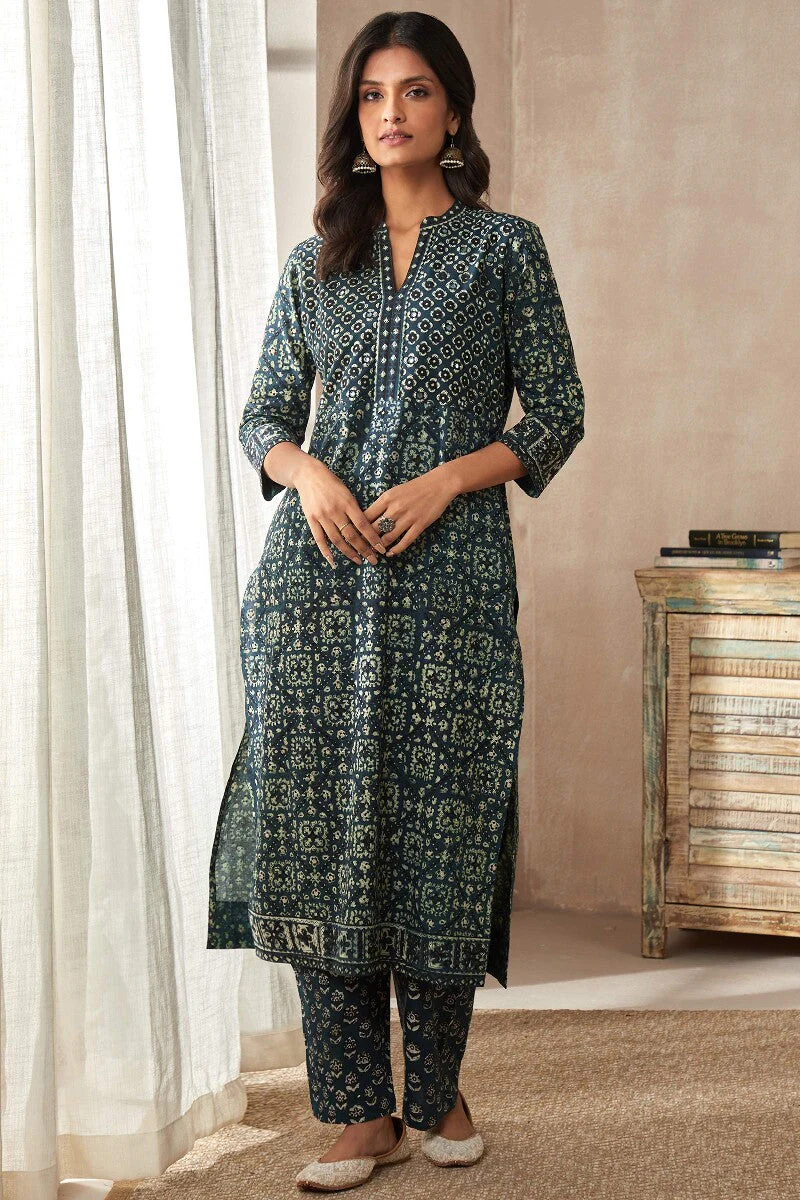 Sehra Mahi Bagru Kurta - Image 2