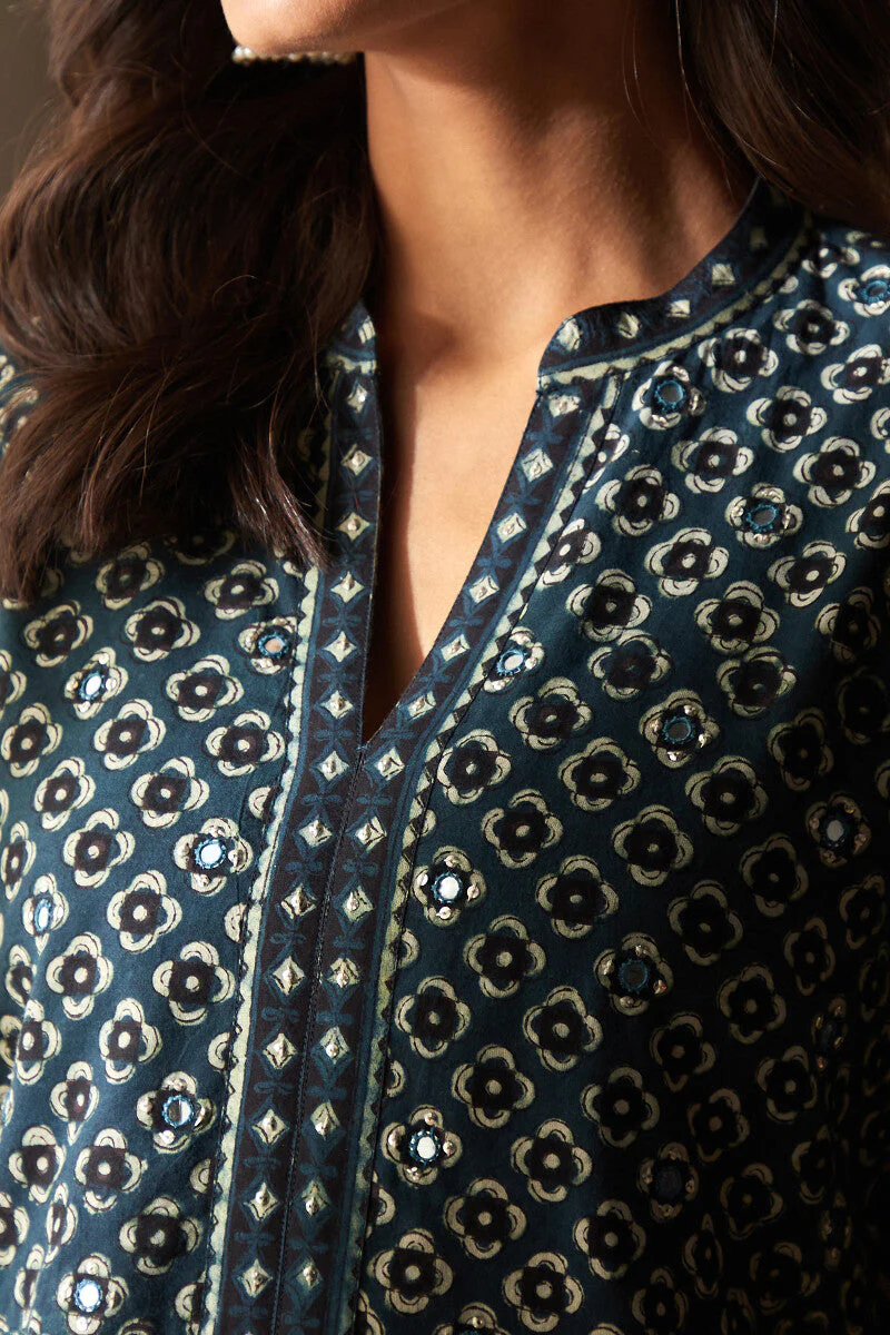 Sehra Mahi Bagru Kurta - Image 5