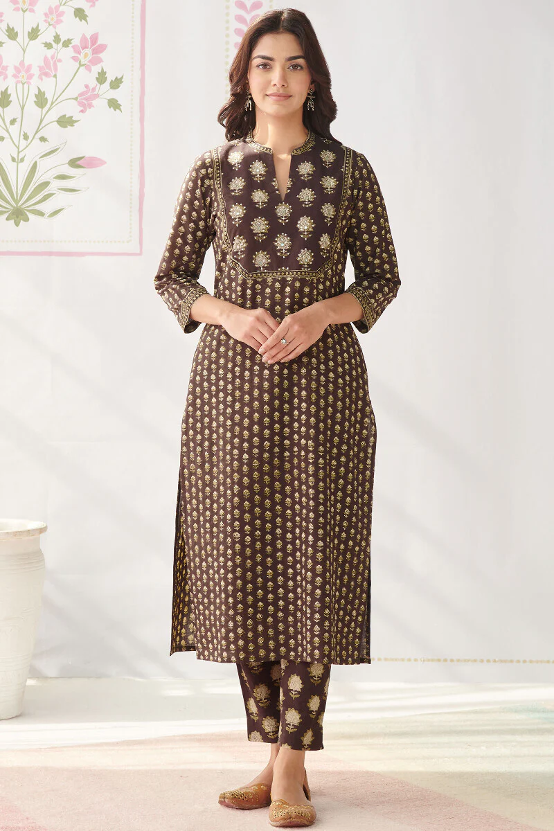 Sehra Mahi Bagru Kurta - Image 2