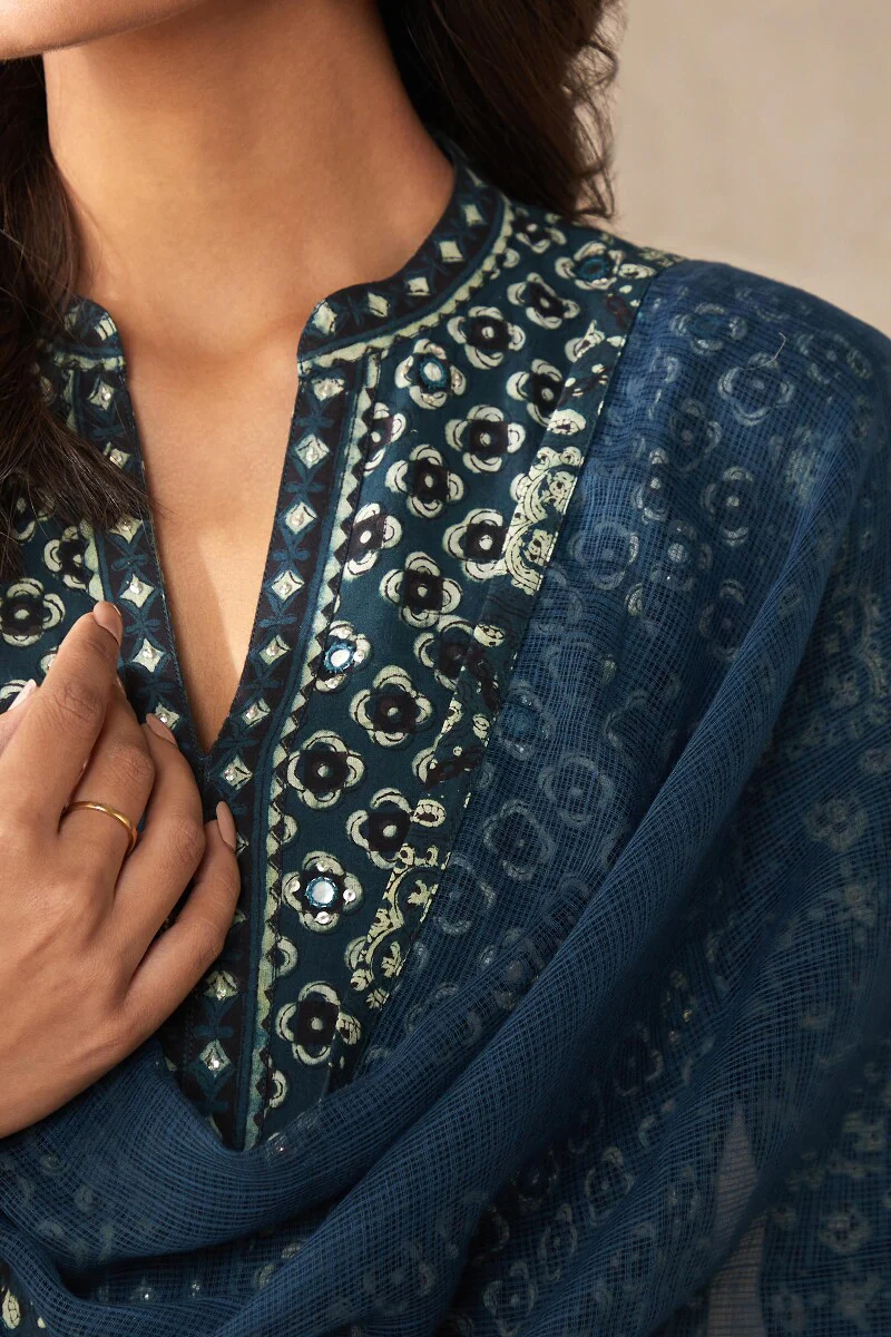 Sehra Mahi Kota Dupatta - Image 2
