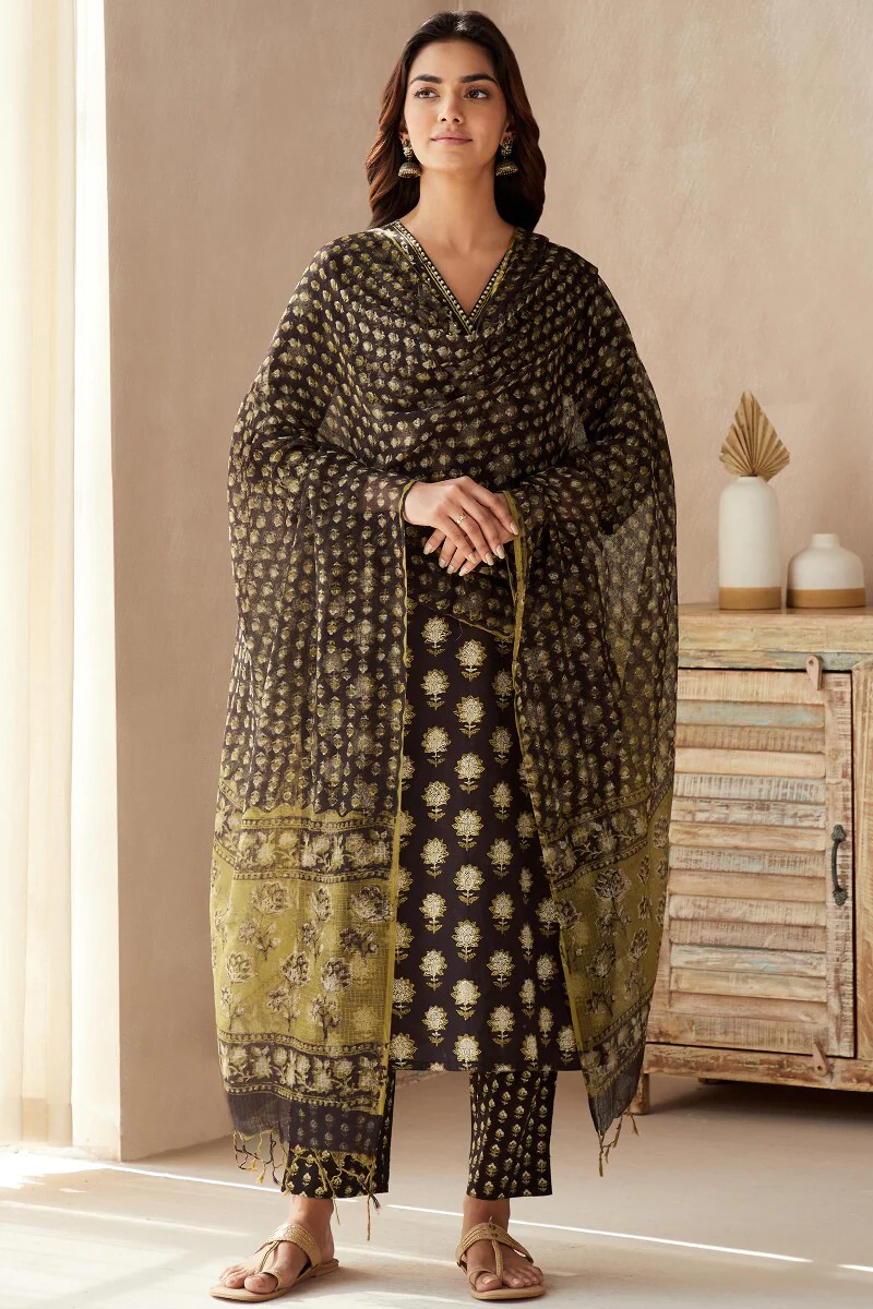 Sehra Mahira Bagru Dupatta - Image 3