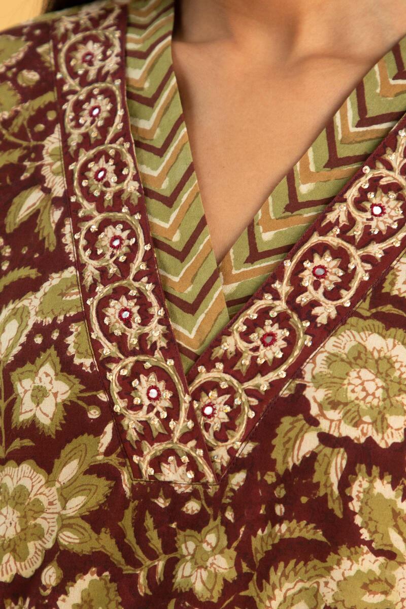 Sehra Mahreen Bagru Kurta - Image 2