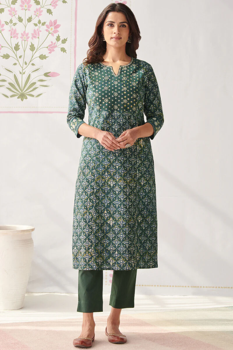 Sehra Mahreen Bagru Kurta - Image 2