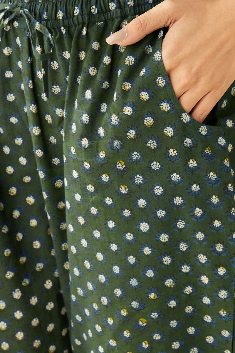 Sehra Mahreen Bagru Narrow Pants - Image 4