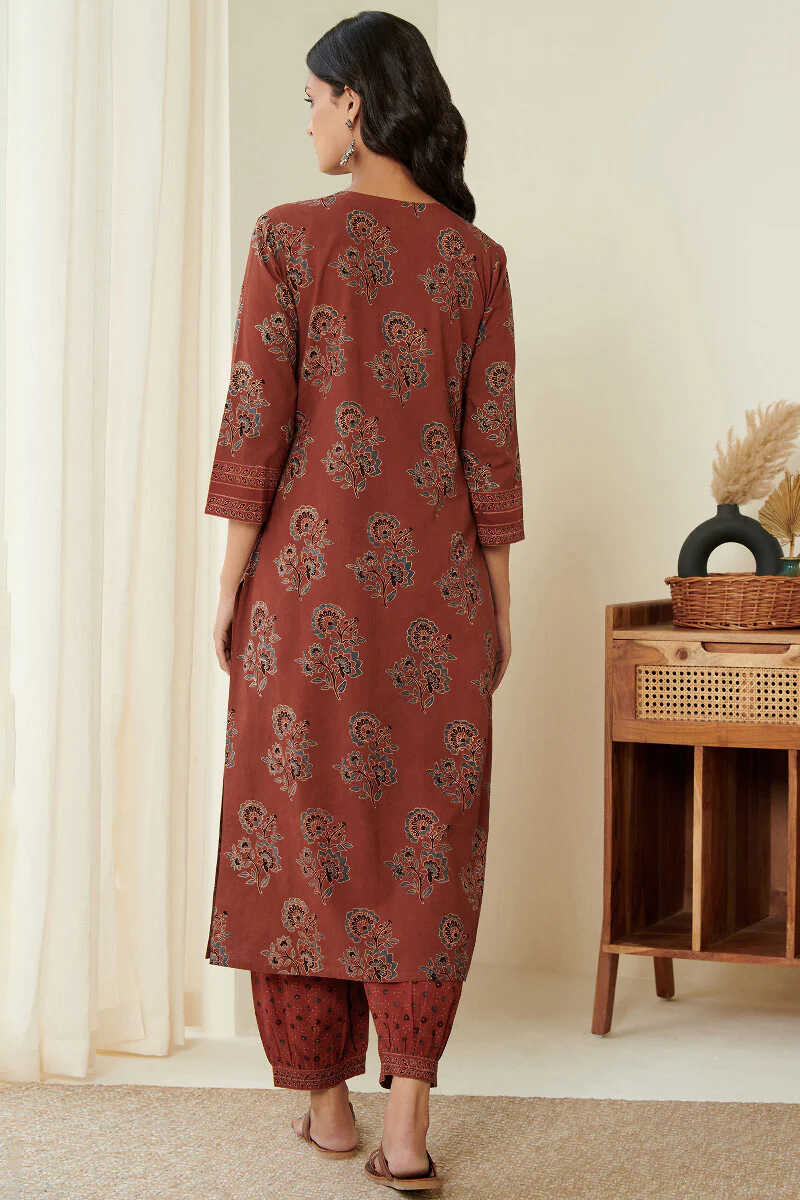 Sehra Maira Ajrak Kurta - Image 8
