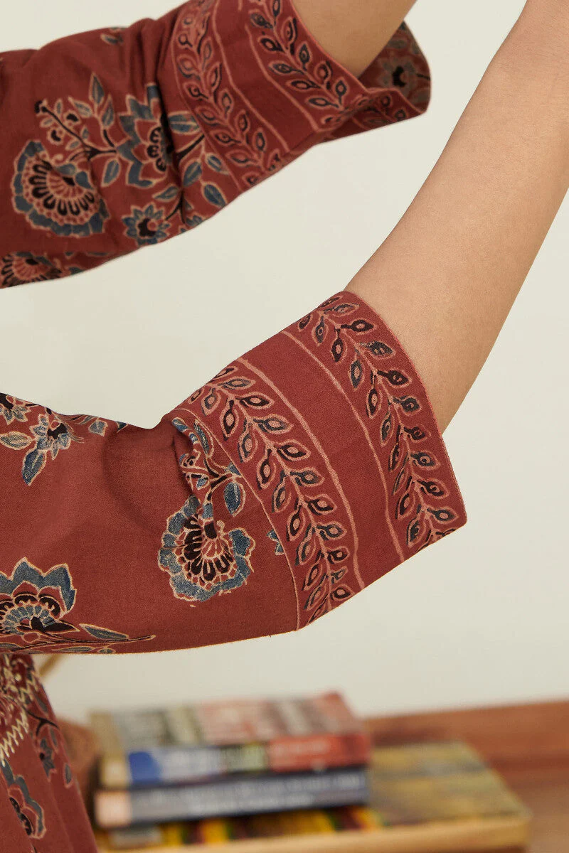 Sehra Maira Ajrak Kurta - Image 5
