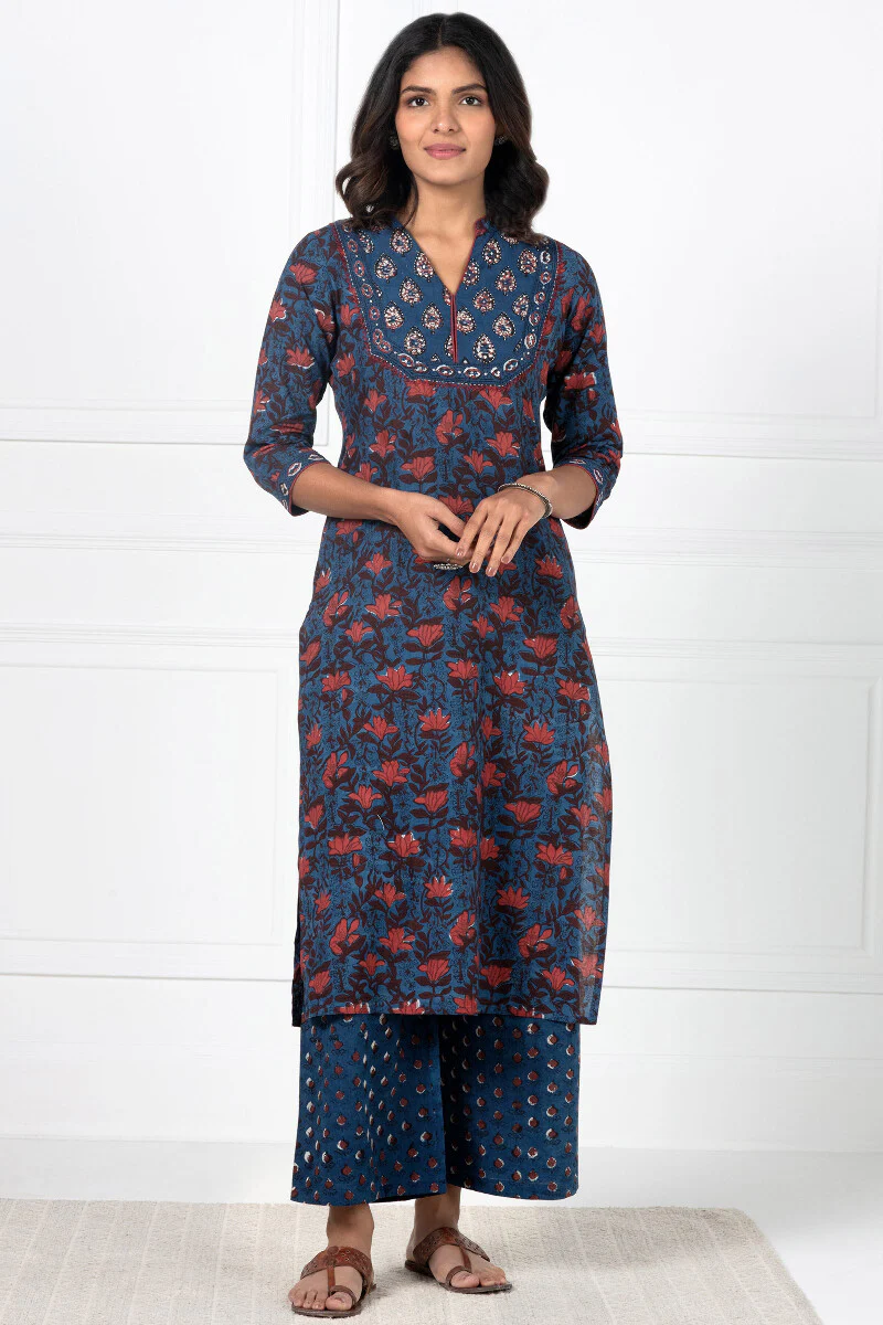 Sehra Maya Bagru Kurta - Image 3