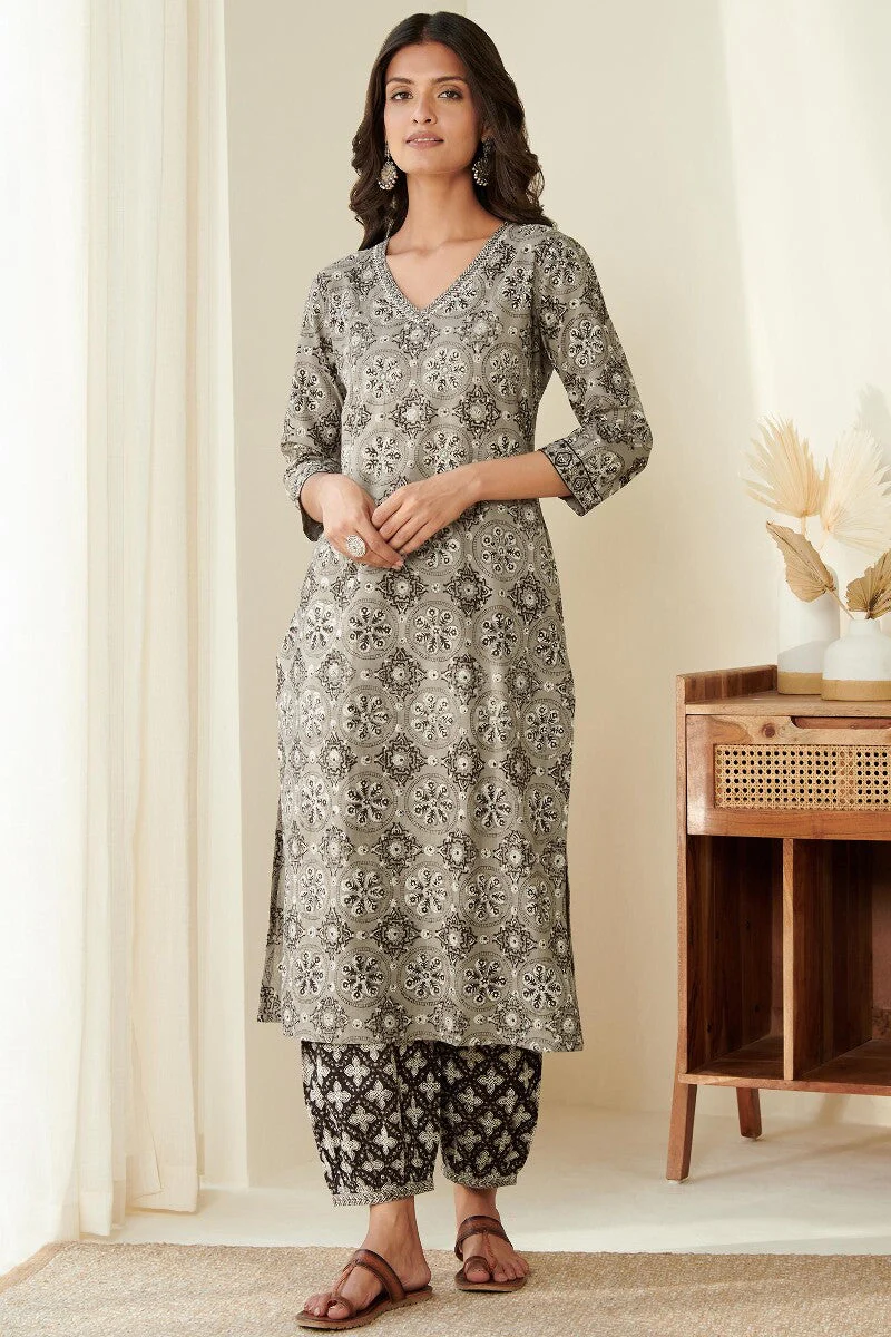Sehra Maya Bagru Kurta - Image 2