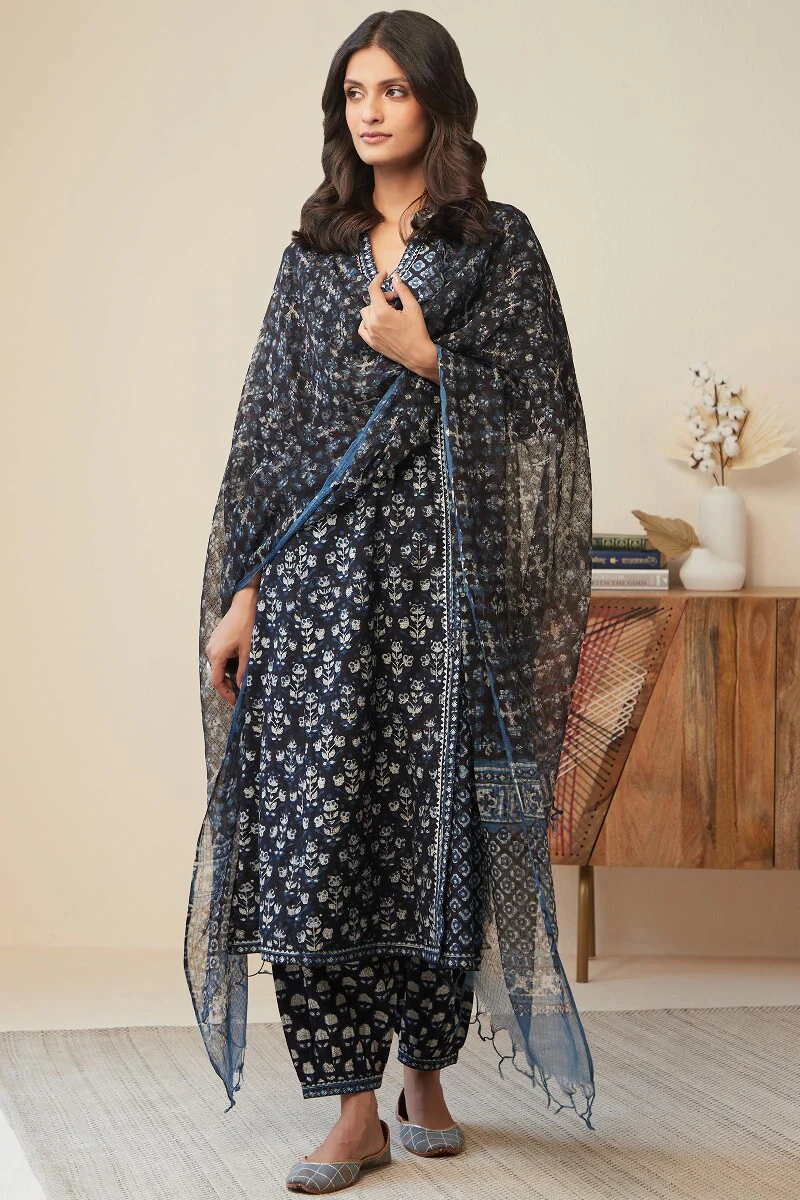 Sehra Maya Bagru Kurta - Image 4