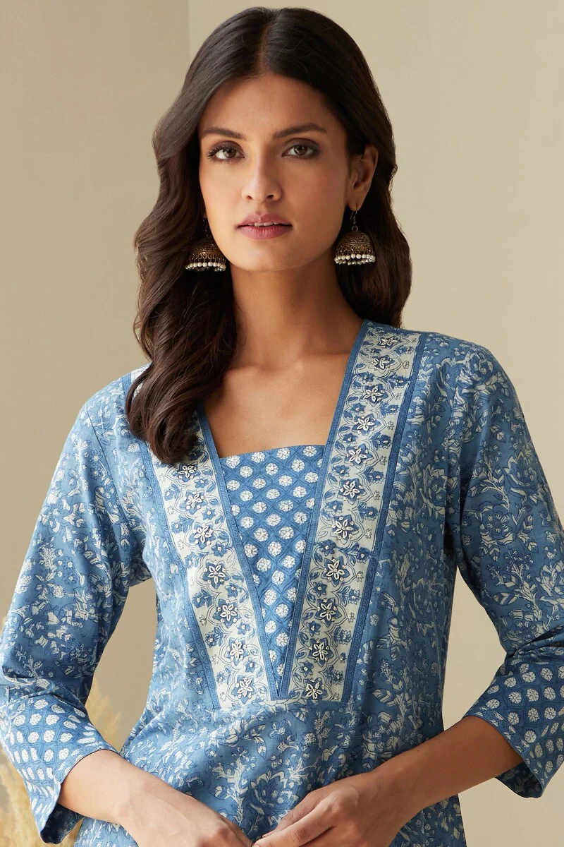 Sehra Maya Indigo Kurta