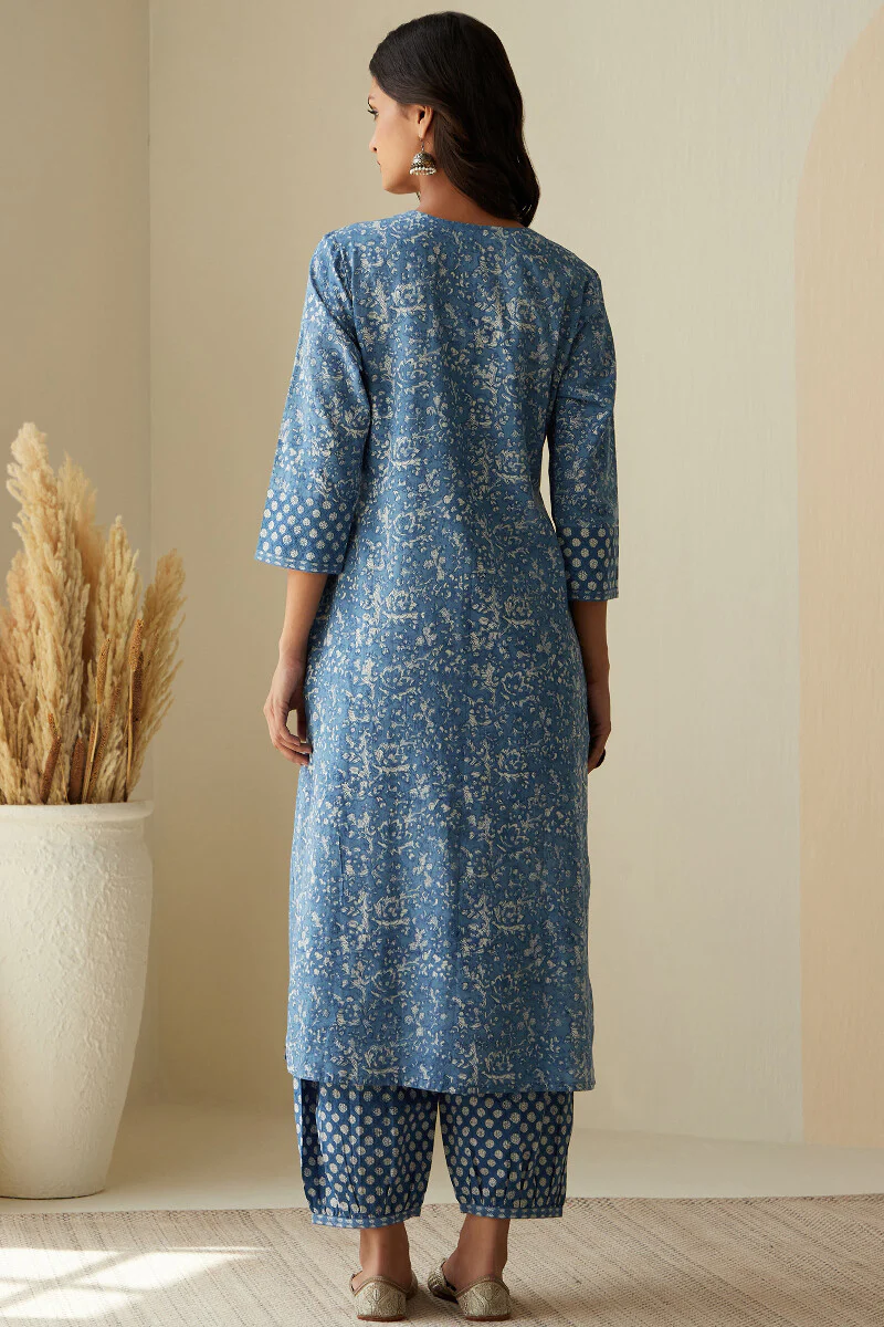 Sehra Maya Indigo Kurta - Image 8