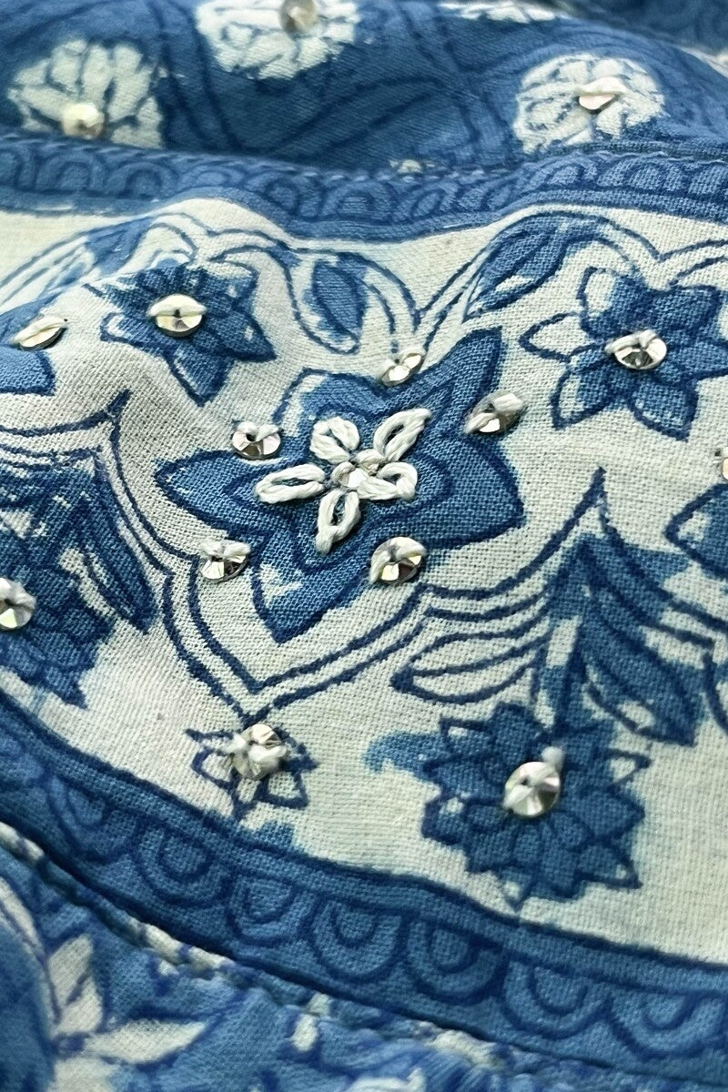 Sehra Maya Indigo Kurta - Image 3