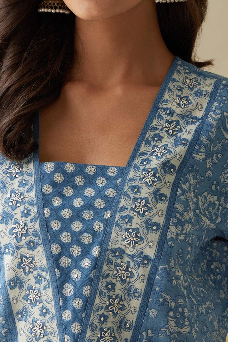 Sehra Maya Indigo Kurta - Image 5