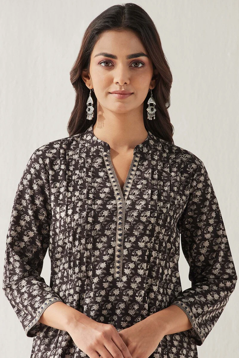 Sehra Mehak Bagru Kurta