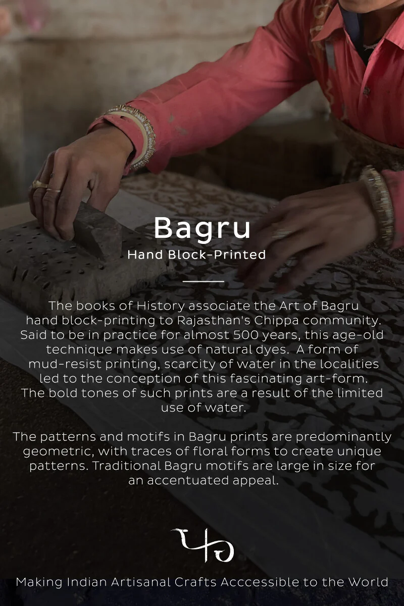 Sehra Mehr Bagru Dupatta - Image 6