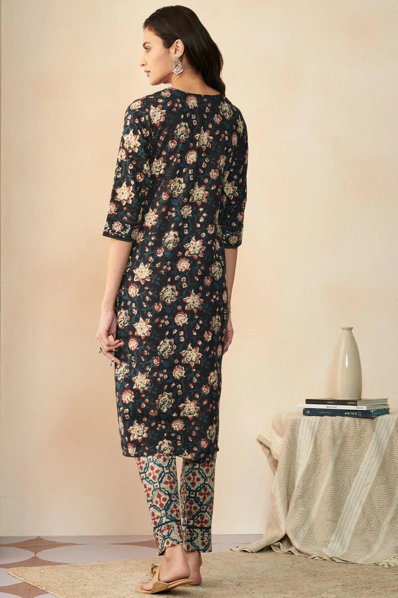 Sehra Mirza Bagru Kurta - Image 7
