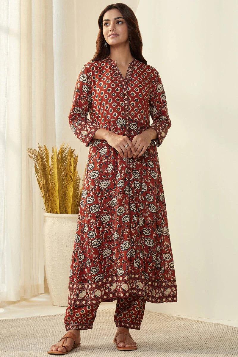 Sehra Mirza Bagru Viscose Kurta - Image 2